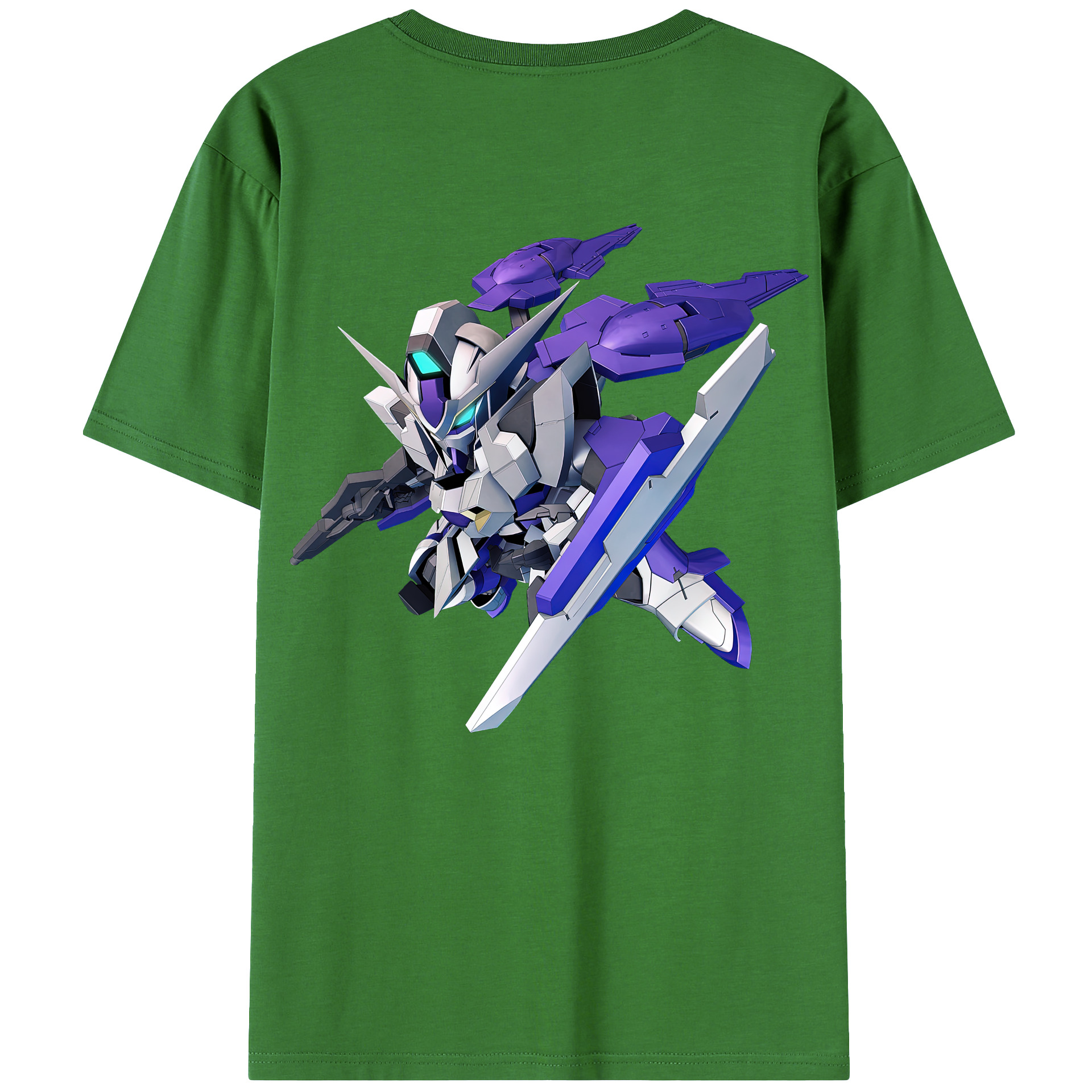 （画像用） 機動戦士ガンダム Mobile Suit Gundam レディース半袖Tシャツ(バックプリント)